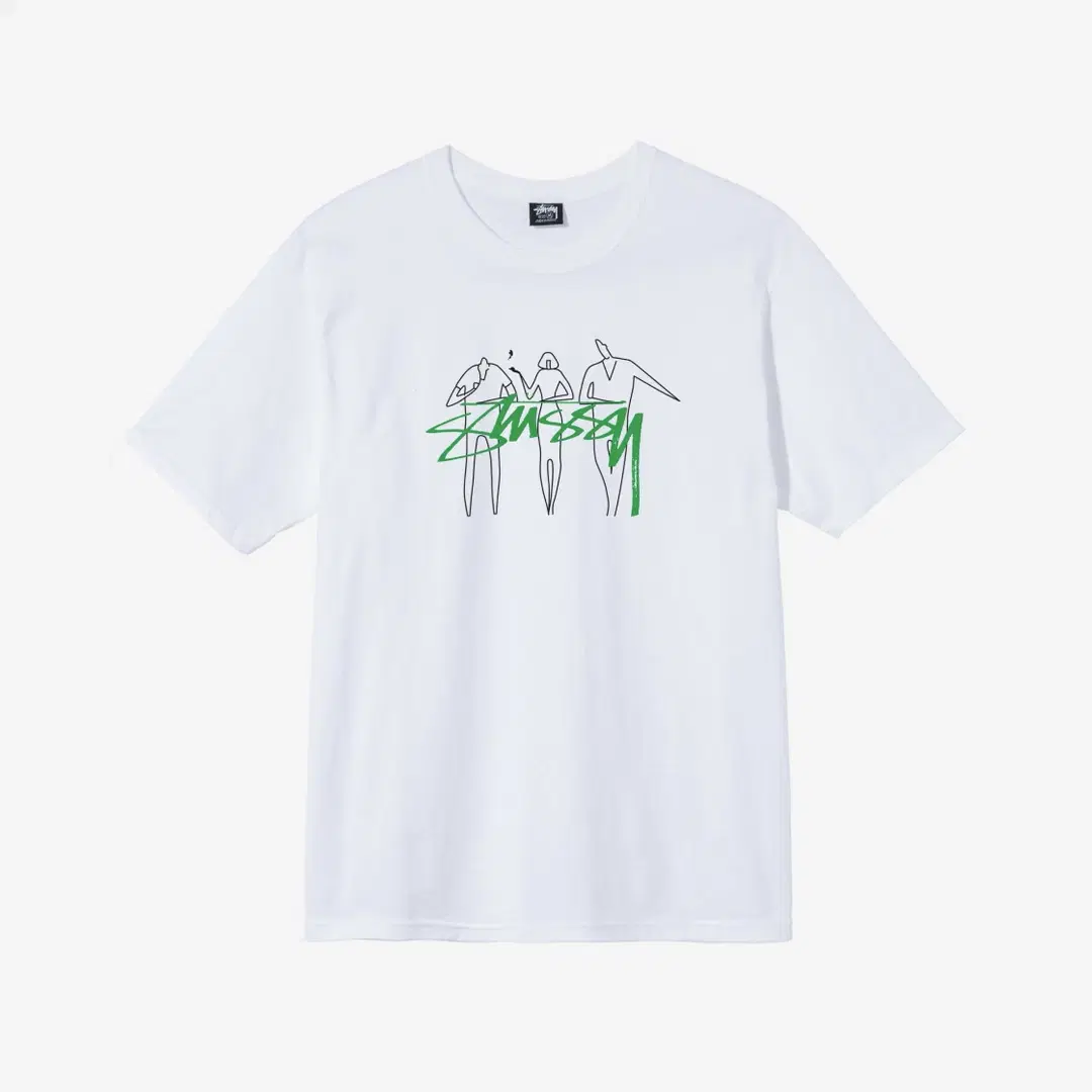 Stussy Stussy 3 People T-Shirt White