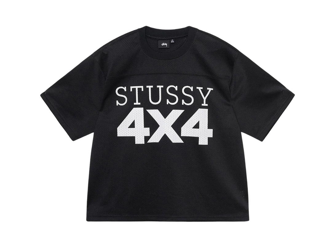Stussy Stussy 4x4 Mesh Football Jersey Black