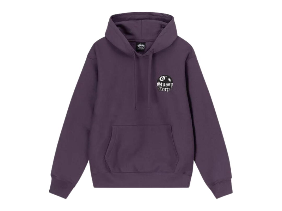 Stussy Stussy 8 Ball Corp. Hoodie Grape