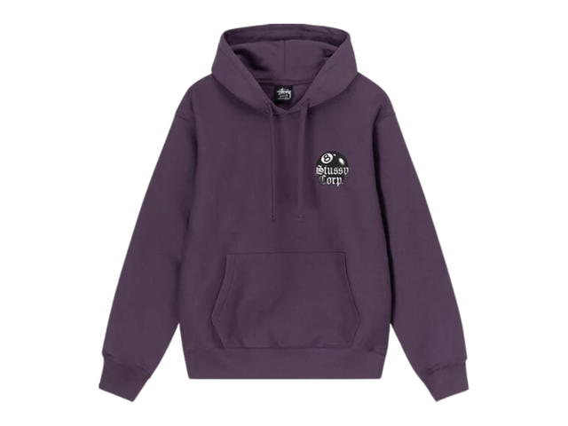 Stussy Stussy 8 Ball Corp. Hoodie Grape - view 1