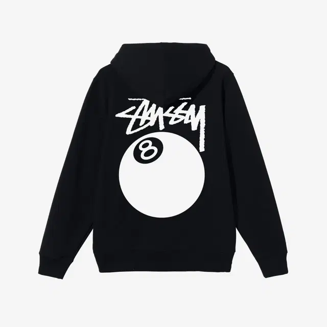 Stussy Stussy 8 Ball Hoodie Black - 21SS - view 2
