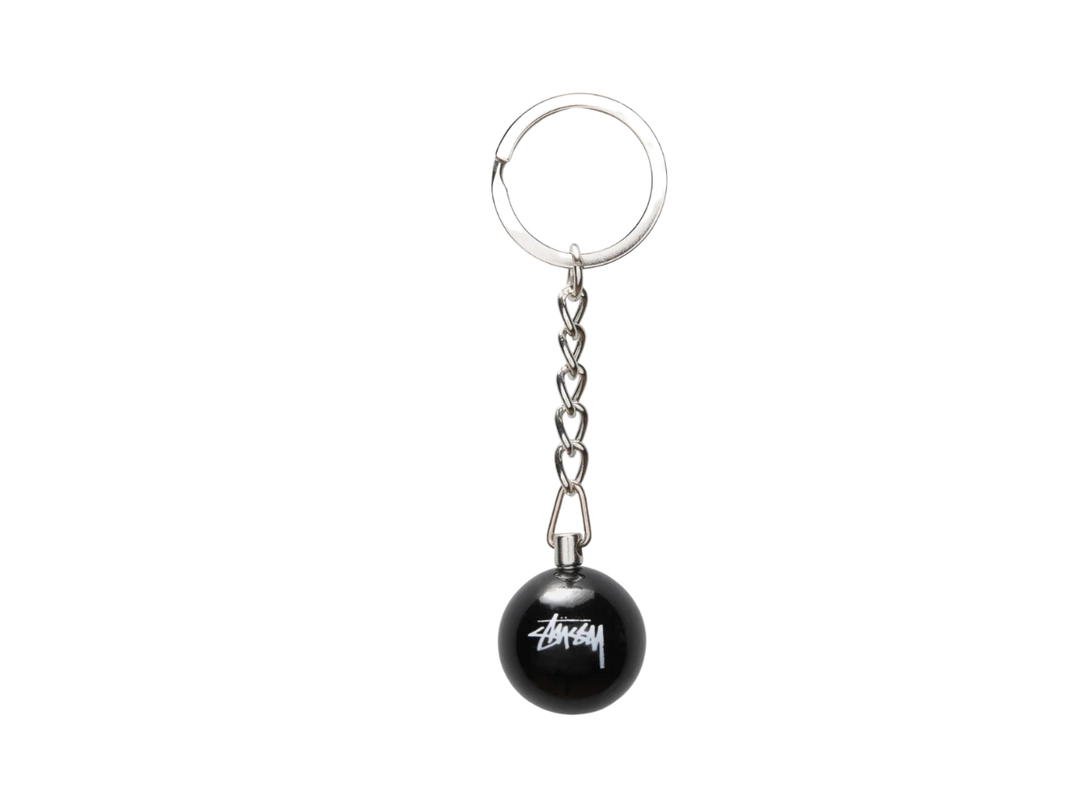 Stussy Stussy 8 Ball Keychain Black