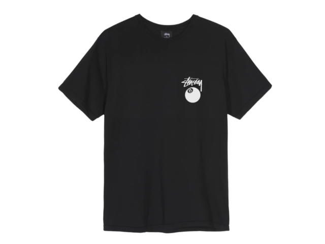 Stussy Stussy 8 Ball Pig Dyed Tee Black - view 2