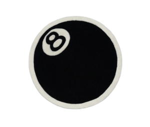 Buy Stussy 8-Ball Rug Black at Sasom – Authentic and Ready to Ship