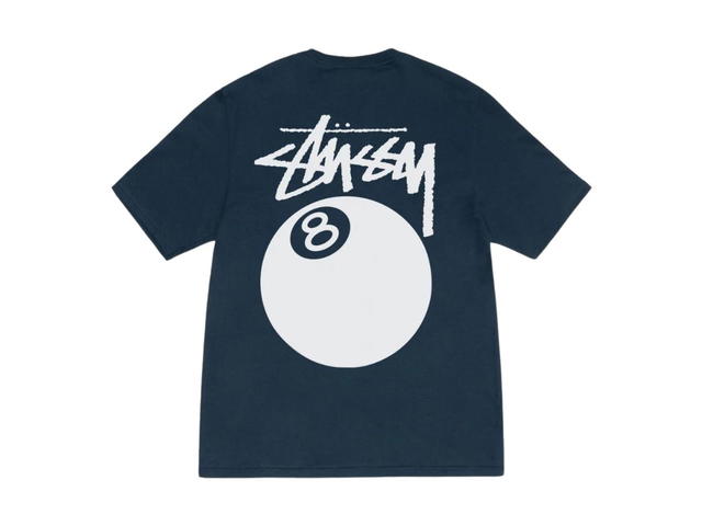 Stussy Stussy 8 Ball Tee Navy - view 2