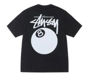 Buy Stussy 8 Ball Tee Pigment Dyed Black at Sasom – Authentic and Ready to Ship