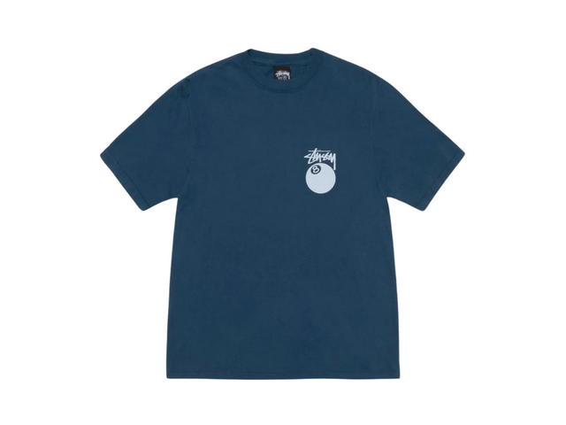 Stussy Stussy 8 Ball Tee Pigment Dyed Navy - view 1