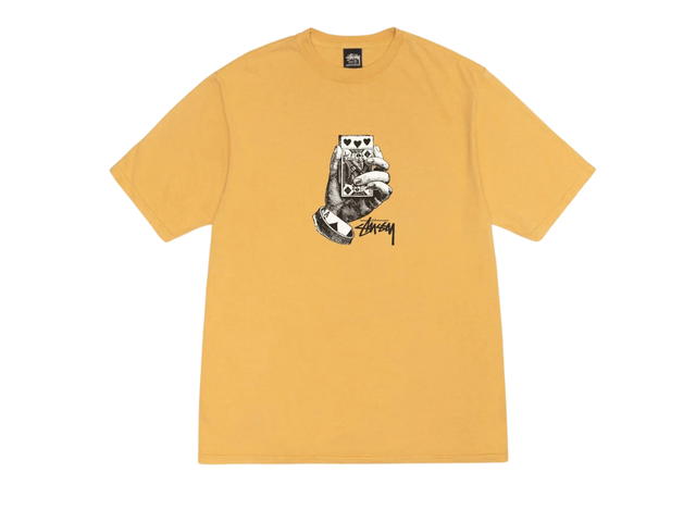 Stussy Stussy All Bets Off Tee Pigment Dyed Honey - view 1