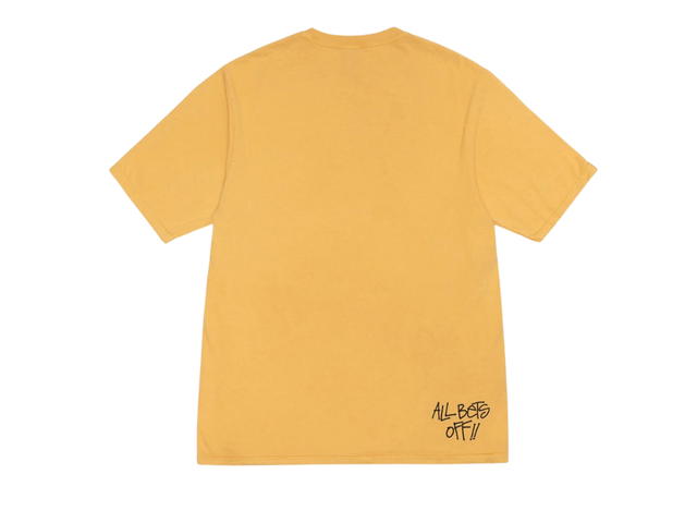 Stussy Stussy All Bets Off Tee Pigment Dyed Honey - view 2