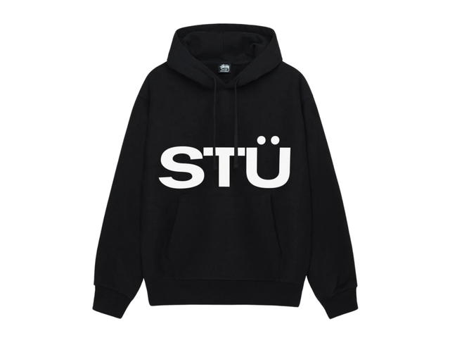 Stussy Stussy All Caps Hoodie Black - view 1