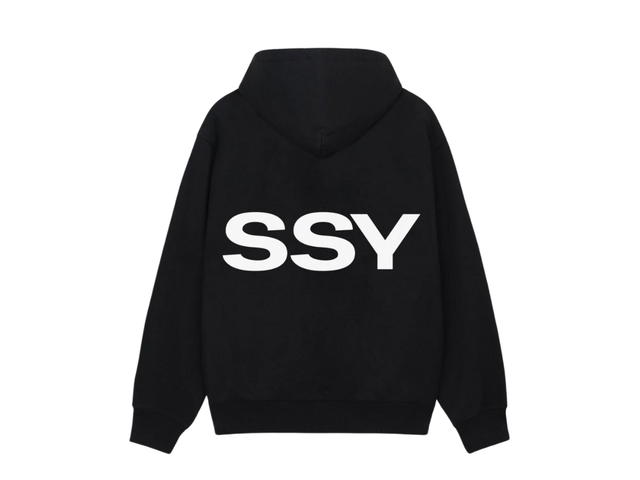 Stussy Stussy All Caps Hoodie Black - view 2