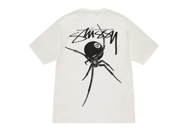 Stussy Stussy Arachnid Tee Pigment Dyed Natural - view 1
