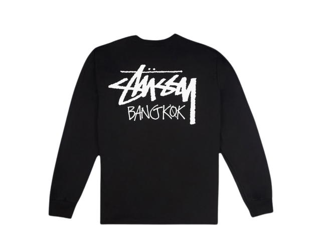 Stussy Stussy Bangkok L/S Tee Black - view 2