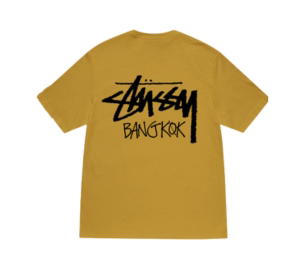 Buy Stussy Bangkok Tee Curry at Sasom – Authentic and Ready to Ship