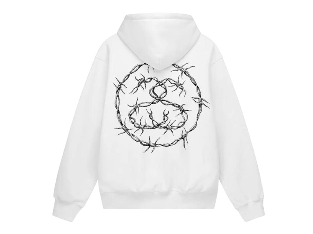 Stussy Stussy Barb Hoodie White