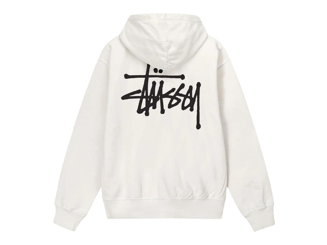 Stussy Stussy Basic Pig. Dyed Hoodie Natural