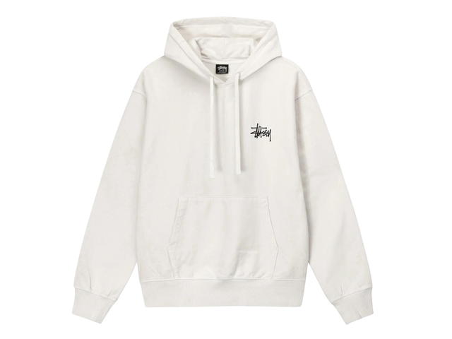 Stussy Stussy Basic Pig. Dyed Hoodie Natural - view 2
