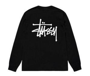 Buy Stussy Basic Stüssy LS Tee Black at Sasom – Authentic and Ready to Ship