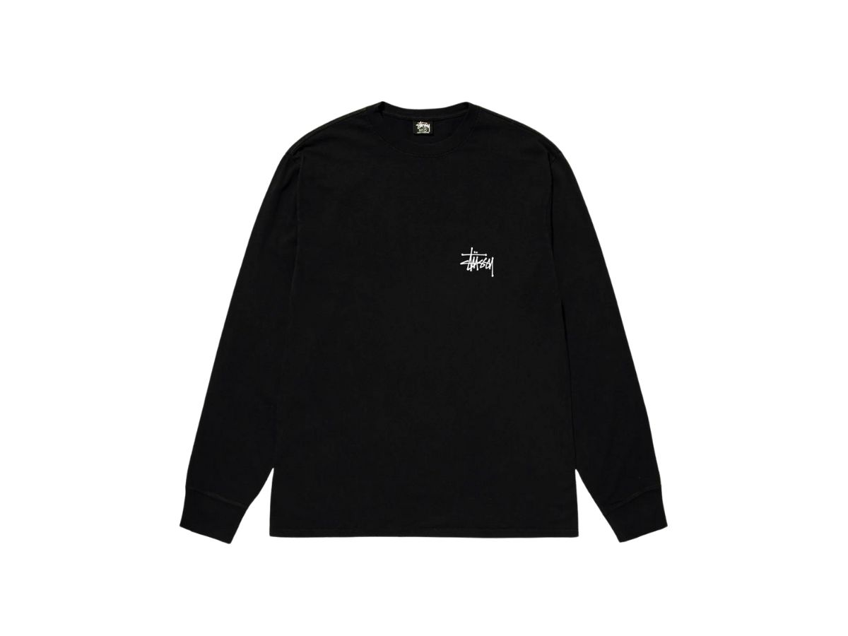 Stussy Stussy Basic Stüssy LS Tee Black