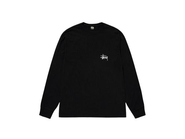 Stussy Stussy Basic Stüssy LS Tee Black - view 1