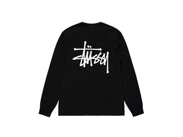 Stussy Stussy Basic Stüssy LS Tee Black - view 2