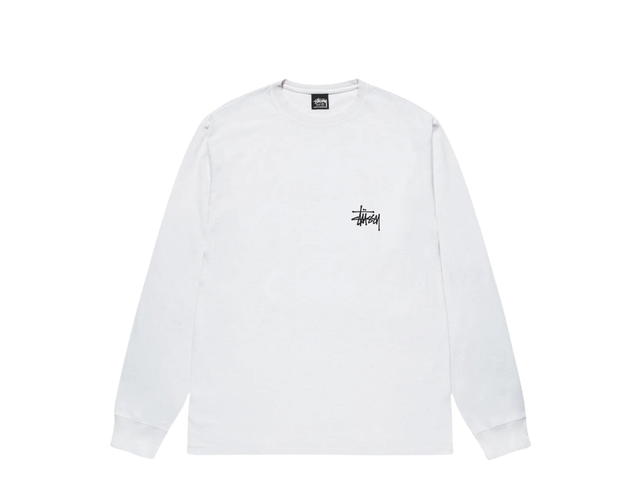 Stussy Stussy Basic Stüssy LS Tee White - view 2