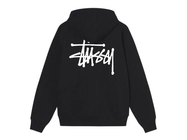 Stussy Stussy Basic Stussy Hoodie Black (SS22) - view 2