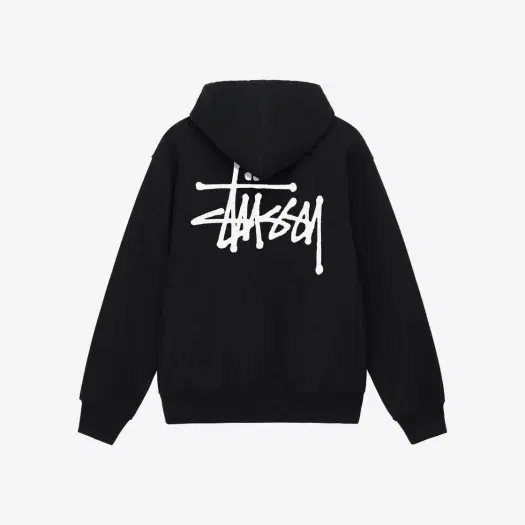 Buy Stussy Basic Stussy Hoodie Black 2023 at Sasom – Authentic and Ready to Ship