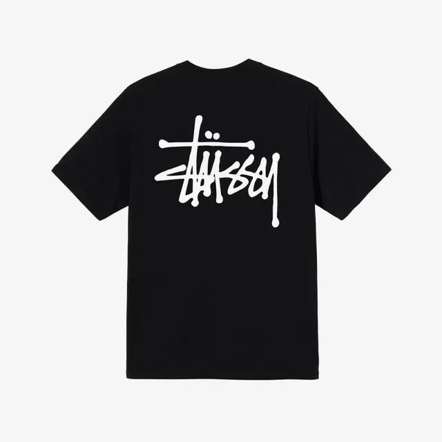 Stussy Stussy Basic Stussy T-Shirt Black 2021 - view 2
