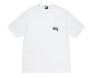 Buy Stussy Basic Stussy T-Shirt White (SS23) at Sasom – Authentic and Ready to Ship