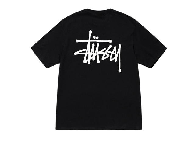 Stussy Stussy Basic Stussy Tee Black - view 1