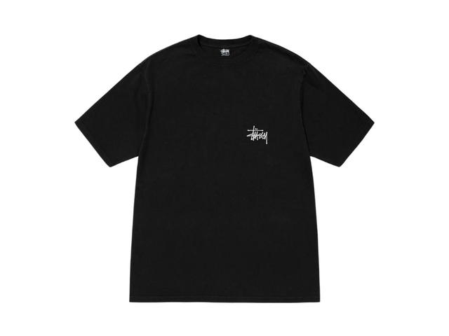 Stussy Stussy Basic Stussy Tee Pigment Dyed Black - view 1