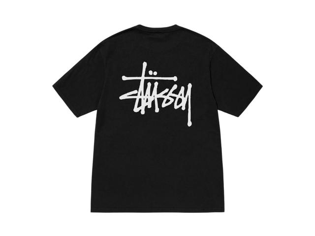 Stussy Stussy Basic Stussy Tee Pigment Dyed Black - view 2