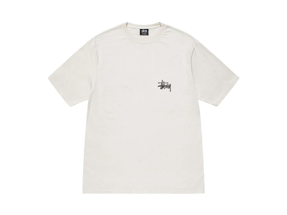 Stussy Stussy Basic Stussy Pigment Dyed T-Shirt Natural 2024