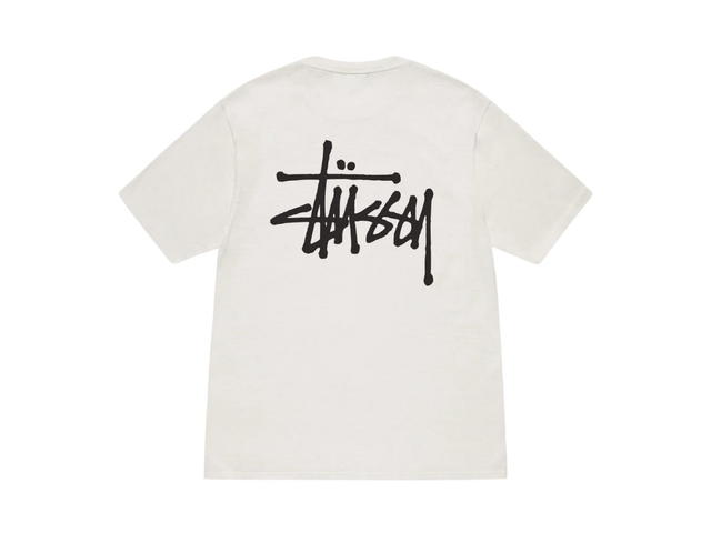 Stussy Stussy Basic Stussy Pigment Dyed T-Shirt Natural 2024 - view 2