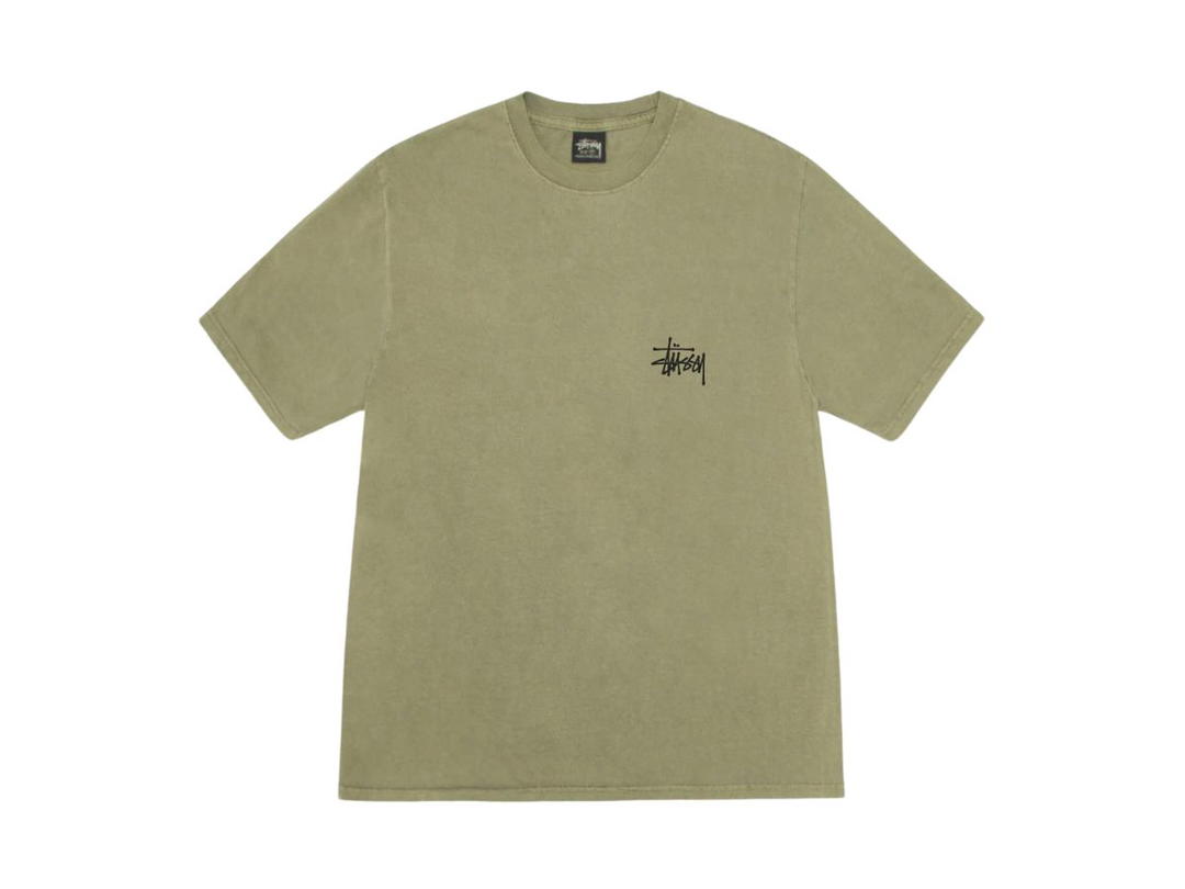 Stussy Stussy Basic Stussy Tee Pigment Dyed Olive