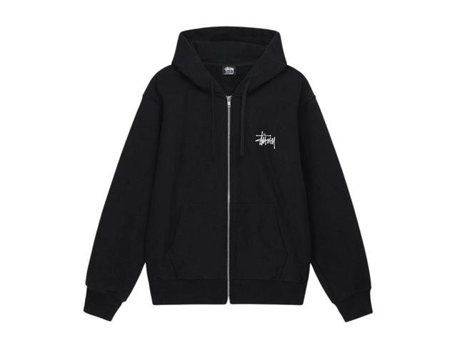 Stussy Stussy Basic Stussy Zip Hoodie Black (SS23) - view 2