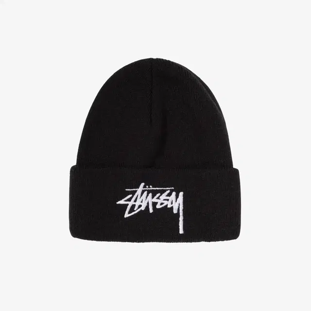 Stussy Stussy Big Stock Cuff Beanie Black - view 1
