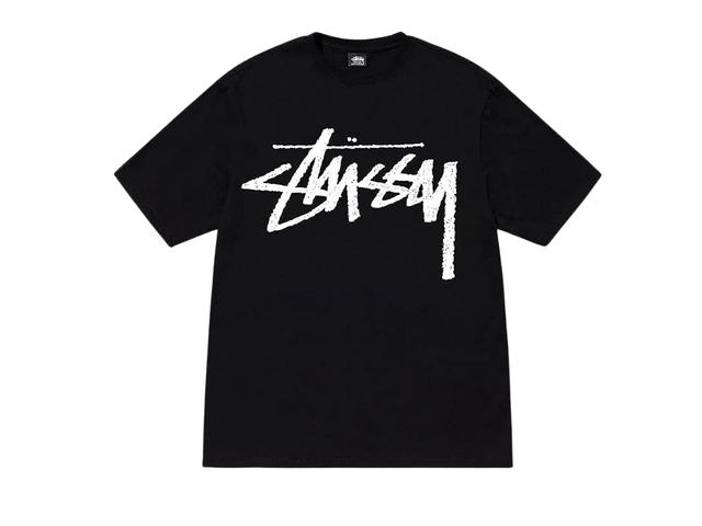 Stussy Stussy Big Stock T-Shirt Black - view 1