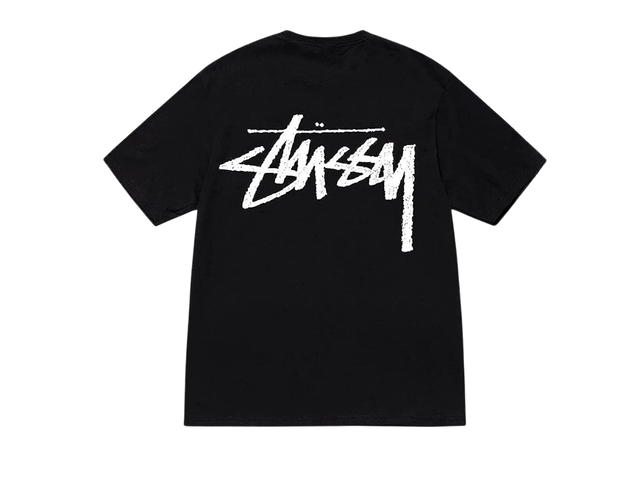 Stussy Stussy Big Stock T-Shirt Black - view 2