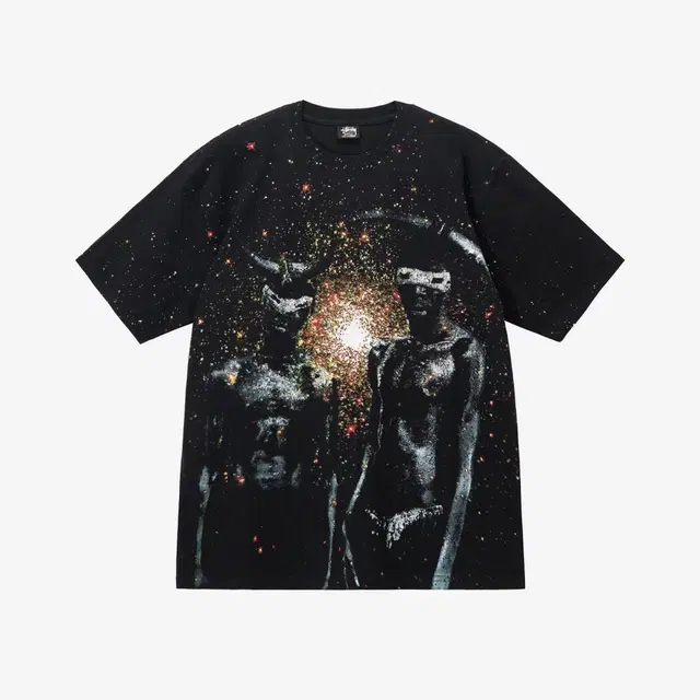 Stussy Stussy Black Star T-Shirt Black - view 2