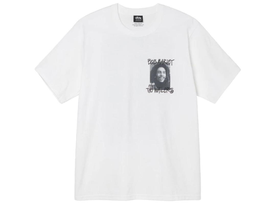 Stussy Stussy Bob Marley Frames Tee White