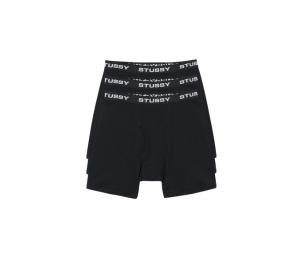 Buy Stussy Boxer Briefs Black (3 Pack) at Sasom – Authentic and Ready to Ship