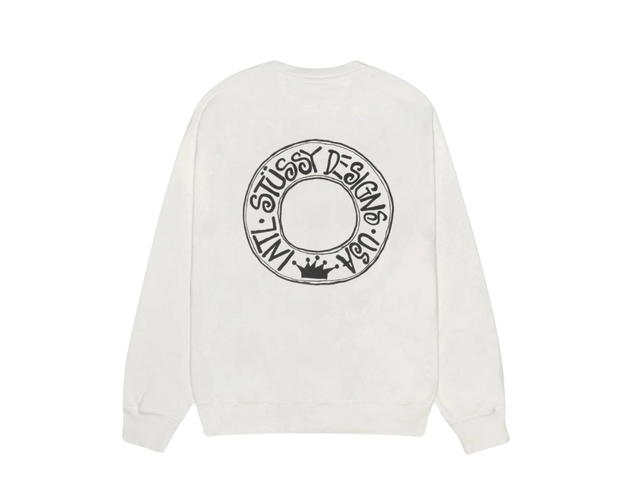 Stussy Stussy Buana Crew Pigment Dyed Natural - view 2