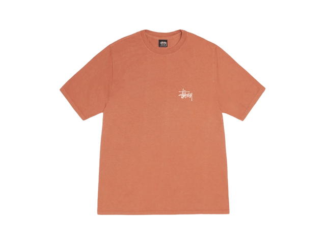 Stussy Stussy Built In Usa Tee Pigment Dyed Rust - view 1
