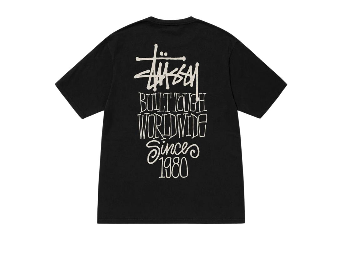 Stussy Stussy Built Tough Tee Pigment Dyed Black