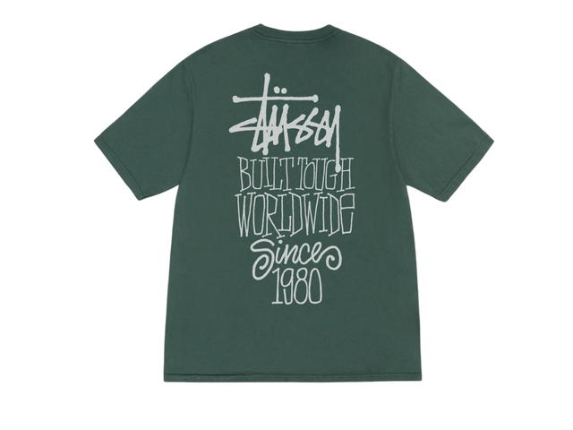 Stussy Stussy Built Tough Tee Pigment Dyed Forest - view 1
