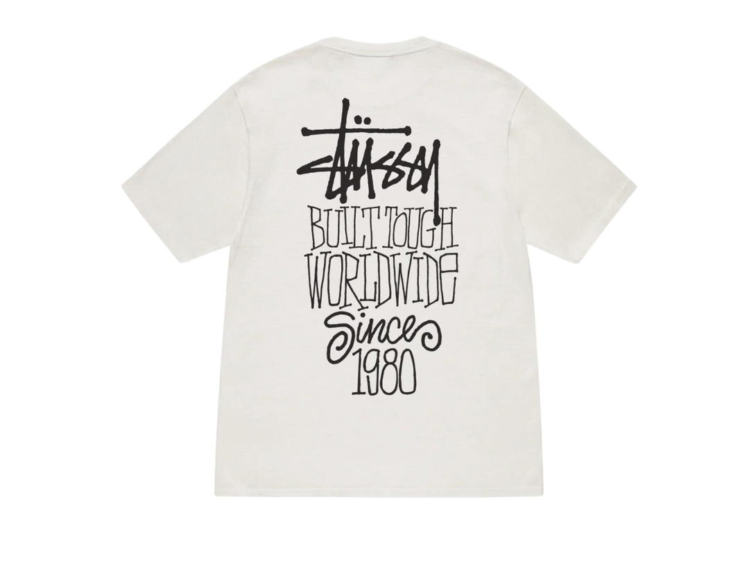 Stussy Stussy Built Tough Tee Pigment Dyed Natural
