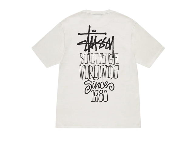 Stussy Stussy Built Tough Tee Pigment Dyed Natural - view 1