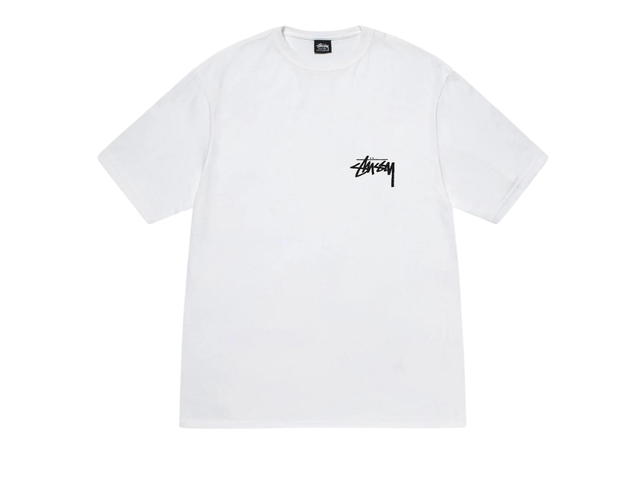 Stussy Stussy Burning Stock Tee White - view 2